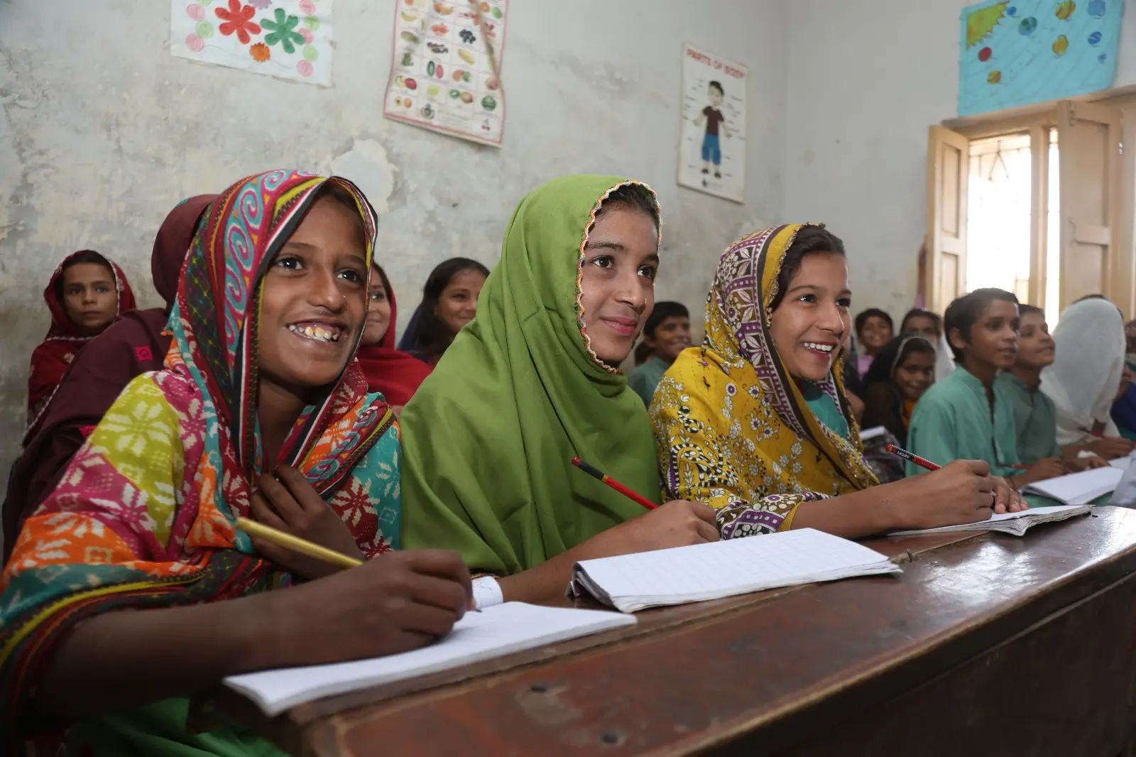 Suhaai students learning together