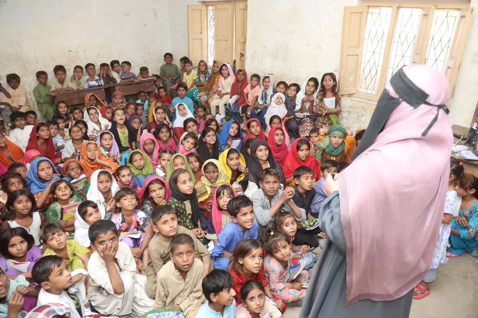 Village girls continuing education with Suhaai